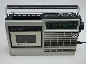 National-Panasonic-Portable-FM-MW-Radio-Cassette-Player